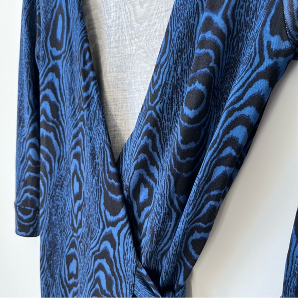 Diane Von Furstenberg Julian Two Mini 100% Silk Jersey Wrap Dress Size 2 - Picture 6 of 13
